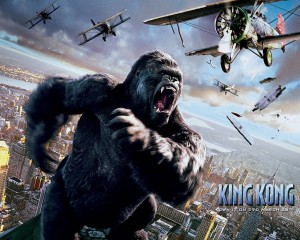 King Kong 2005 Jack Black 300x240 Empire State Building greens up its energy 