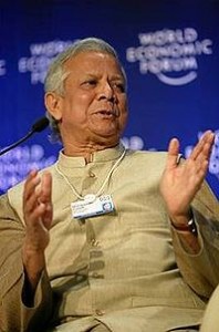 200px Muhammad Yunus World Economic Forum 2009 Annual Meeting 198x300 Muhammad Yunus wins SolarWorld Einstein Award 