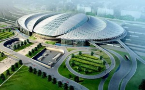 Beijing South Railway Station 300x187 Solar Train Stations on the way all abroad