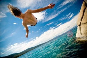 Jumping into Lake Tahoe Frames 534x355 1 300x199 Jerry Brown Commits to Lake Tahoe Environment
