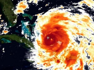 hurricane irene eye 300x224 Beyond Irene: The Future Of Hurricanes 