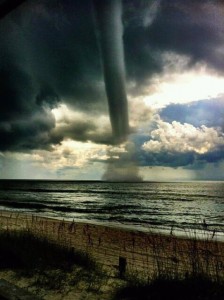 water spout 224x300 Beyond Irene: The Future Of Hurricanes 