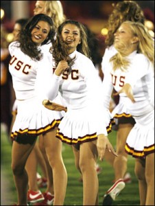 The USC Song Girls 226x300 California Colleges Flow With Renewable Energy 