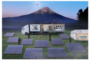 ViewMedia 1 300x201 Solar Eclipse Live From Mt. Fuji Using Solar Power