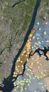 Solar Map NYC 161x300 NYC, IBM And CUNY Creating Solar Energy Venture