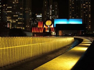 Yerba Buena above at night 727043 300x225 Solar powered plane