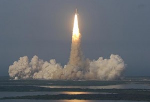 NASA lift off810 300x205 Glory Climate Satellite to Study Solar Energy