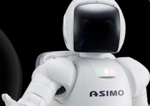 asimo 300x211 Is That A Solar Panel On Asimos Face?