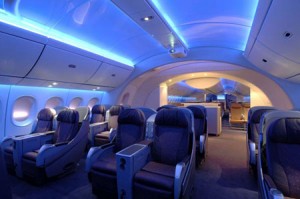 boeing 787 Dreamliner inside 300x199 Solar Powered Plant To Make Boeing Dreamliners