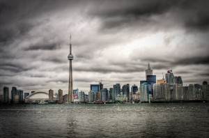 toronto skyline1 300x198 Solar Energy Rooftop Project The Biggest in Canada