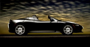 tesla roadster 1 300x159 SkyFire Solar Powers Net Zero Tesla