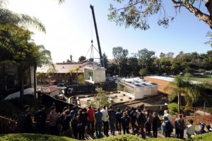 AcademicVillageInstallation22 300x199 First Zero Net Solar Energy Classrooms Now In LA