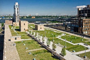 Morgan Post Office Green Roof 300x199 US Postal Service Planting Green Roofs